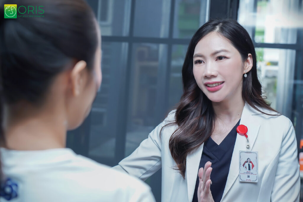 Bác sĩ ORIS trực tiếp giải đáp các thắc mắc về chăm sóc da và thẩm mỹ nội khoa cho thí sinh The TVFace 2025.